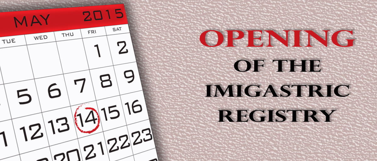 Opening of the IMIGASTRIC registry